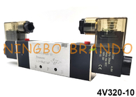 4V320-10 Airtac Type 5/2 voies électrovanne pneumatique à double bobine 24VDC 220VAC