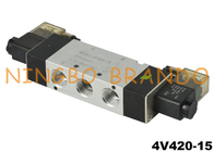 4V420-15 1/2 '' 5/2 voies électrovanne pneumatique DC24V AC220V