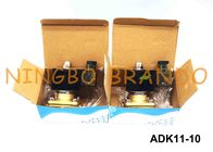 Type soupape à diaphragme du CKD ADK11-10A/10G/10N de G3/8 » en laiton de manière du coup-de-pied 2 de pilote de vanne électromagnétique