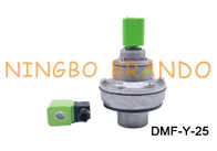 1-1/2 » corps en aluminium fileté DMF-Y-40S de valve de Diamphragm de port pour le système de collecteur de poussière de sac