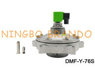 3&quot; a submergé le type la valve pneumatique de jet d'impulsion OR DMF-Y-76S de BFEC pour le système de collecteur de poussière