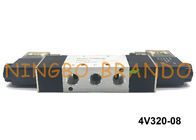 4V320-08 1/4&quot; type contrôle directionnel DC24V de BSPT AirTAC de manière pneumatique de la vanne électromagnétique 5/2