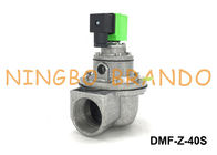Type de pouce SBFEC de DMF-Z-40S 1 1/2 valve de jet d'impulsion pour le C.A. de C.C 220V du collecteur de poussière 24V
