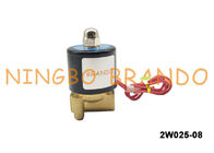Type valve en laiton AC220V AC110V DC24V d'UNI-D de l'eau de solénoïde d'UD-08 2W025-08