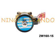 type vanne électromagnétique en laiton d'UD-15 2W160-15 AC220V AC110V DC24V d'UNI-D de 1/2 » pour le gazole de l'eau