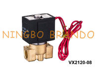 1/8&quot; VX2120-06 1/4&quot; vanne électromagnétique VX2120-08 en laiton pour le type 220V 24V de SMC de gaz de pétrole de l'eau