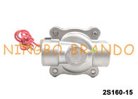 Type valve DC24V AC220V d'UNI-D de l'eau de solénoïde d'acier inoxydable de SUW-15 G1/2 »