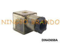 forme de 18mm MPM DIN 43650 un connecteur de bobine de solénoïde DIN 43650A