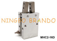 Type cylindre pneumatique de SMC de doigt d'air angulaire de pince de MHC2-16D