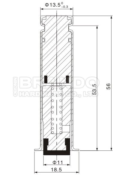 Dimension principale de vieux type kit de la version SBFEC de réparation de valve d'impulsion