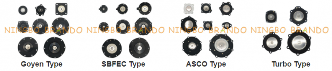 réparation Kit Solenoid Plunger 10 de valve d'impulsion de SCG353A051 ASCO de 2 1/2 »