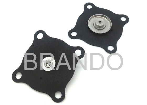 Custom NBR Solenoid Valve Diaphragm 2W160-15 Water / Clean Air Working Medium