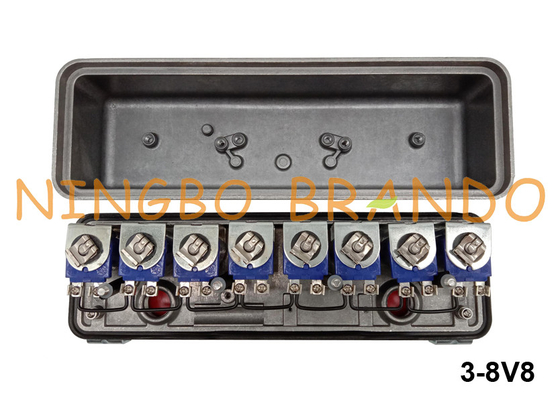 type pilote Valve Enclosure 12VDC 24VDC 110VAC 220VAC de 3-8V8 Goyen de solénoïde