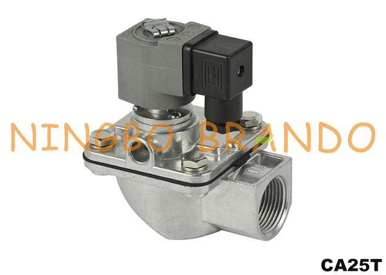 Électrovanne à impulsion AC220V CA25T 1" pour système de dépoussiérage de filtre à manches