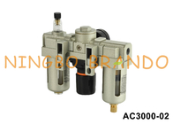 AC3000-02 1/4&quot; SMC type régulateur de filtre pneumatique lubrifiant traitement de la source d'air