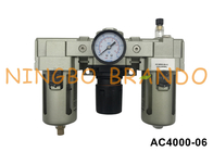 AC4000-06 Lubrifiant régulateur de filtres à air de type SMC pneumatique de 3/4&quot;