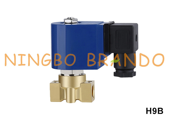 120 bar Air eau gaz laiton soupape solénoïde haute pression 1/8' 1/4' 3/8' 110V 220V
