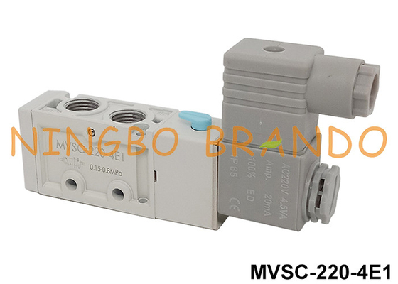 MVSC-220-4E1 soupape électromagnétique pneumatique 5/2 voies 12V 24V 110V 220V