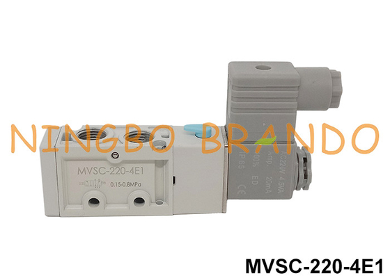 MVSC-220-4E1 soupape électromagnétique pneumatique 5/2 voies 12V 24V 110V 220V