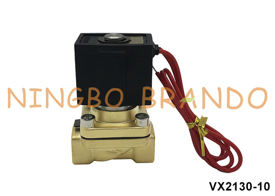 VX2130-10 3/8' soupape solénoïde en laiton pour l'eau AC220V AC110V DC24V