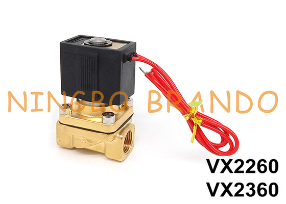 Le type de soupape de solénoïde SMC VX2360-03 3/8&quot; en laiton 220V 110V 24V