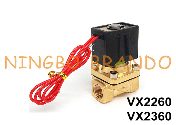 Le type de soupape de solénoïde SMC VX2360-03 3/8&quot; en laiton 220V 110V 24V