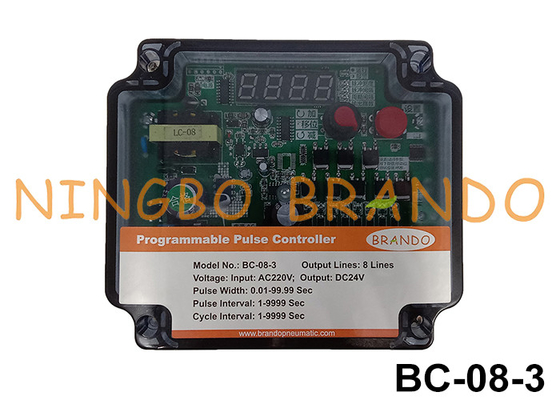 8 lignes régulateur d'impulsion programmable entrée AC220V sortie DC24V