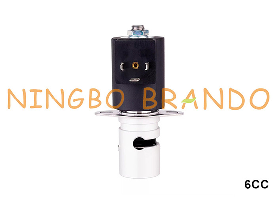 2/2 voie normalement fermée NC tube de serrage pince solénoïde vanne 12V 24V 110V 220V