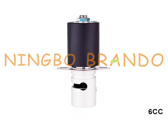 2/2 voie normalement fermée NC tube de serrage pince solénoïde vanne 12V 24V 110V 220V