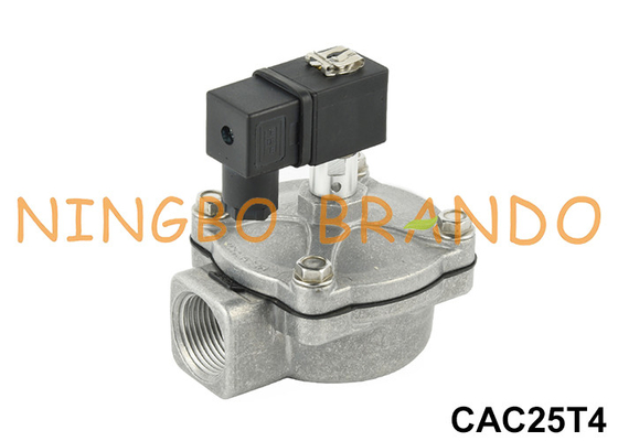 CAC25T4 1 &quot; Valve à impulsion avec diaphragme à ondes de choc 24V 110V 220V