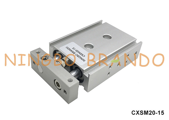 CXSM20-15 SMC type cylindre pneumatique à double tige 20 mm de forage 15 mm de course