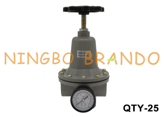 QTY-25 1'' 10 bar Compresseur d'air Régulateur de pression Valve avec manomètre