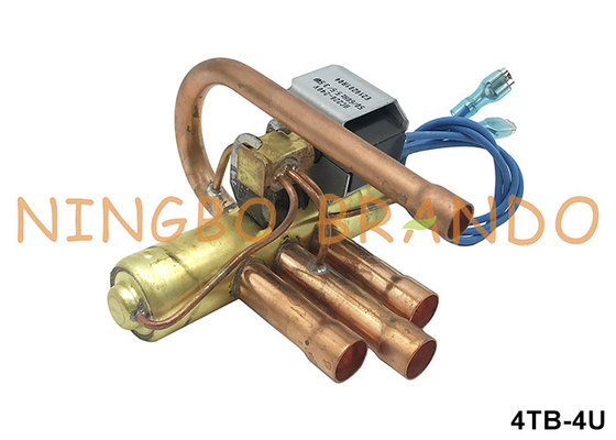 Réfrigération 4 voies soupape d'inversion pour pompe à chaleur climatisation 220V 110V 24V