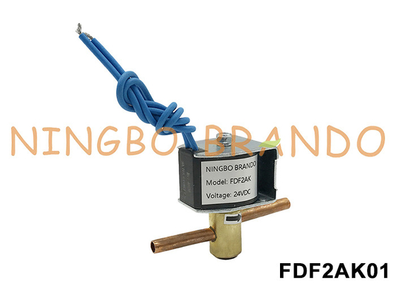 FDF2AK01 Sanhua Type NO soupape solénoïde de réfrigération 24V 110V 220V