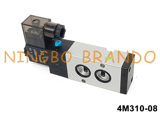 Airtac type 4M310-08 Ventilateur solénoïde pilote Namur 5/2 voie 24V 220V
