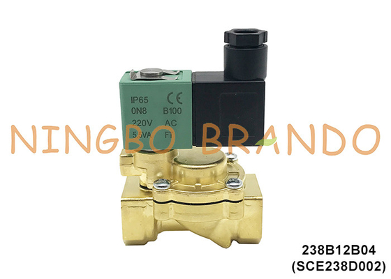 SCE238D002 1/2' ASCO Type soupape électrique solénoïde en laiton 220VAC 110VAC 24VDC