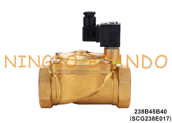 SCG238E017 1,5' ASCO type soupape solénoïde à eau en laiton 220V 110V AC 24V DC