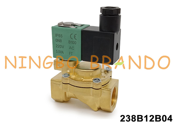 Le type de soupape de solénoïde en laiton de type ASCO SCE238D002 1/2' 24V 110V 220V AC DC