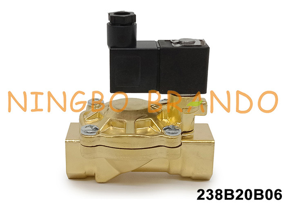 Valve solénoïde de type ASCO série 238 3/4&quot; avec corps en laiton 24V 110V 220V