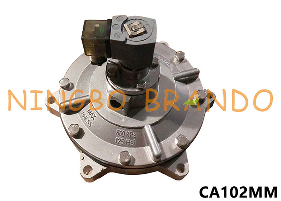 CA102MM 4'' Valve à impulsion à jet à immersion complète pour filtre à sacs 24V CC 220V AC