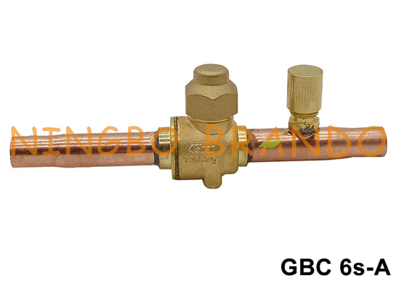 GBC 6s Danfoss type soupape à bille d'arrêt avec port d'accès 009L7050 009L7060