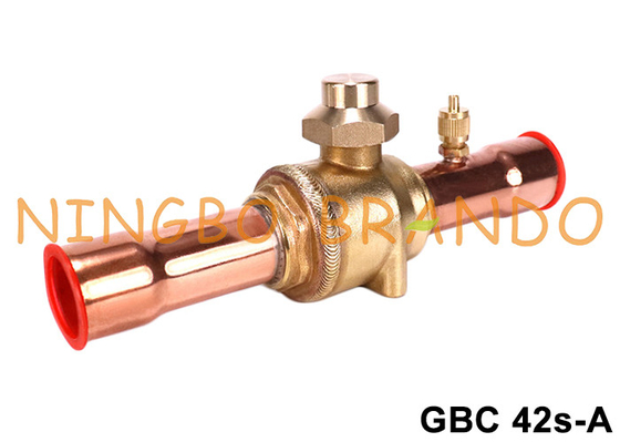 GBC 42s Danfoss type 009G7099 soupape à bille d'arrêt avec port d'accès