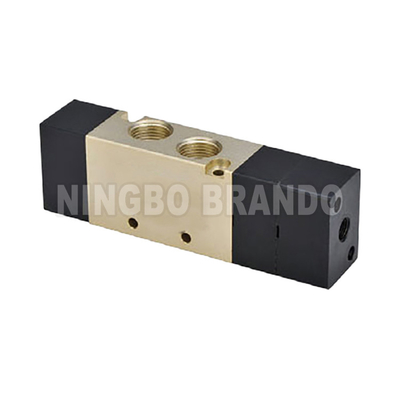 AirTac Type 4A330C-10 5 Way 3 Position Pneumatic Air Pilot Valve 3/8''