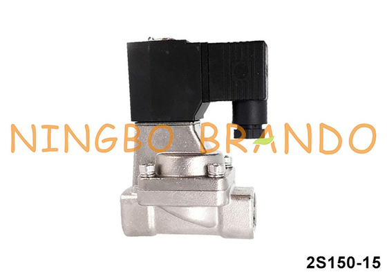 Électrovanne Airtac Type 2S150-15 1/2'' Acier Inoxydable SS304 Pour Eau Air