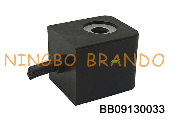 Bobine de vanne électromagnétique pneumatique de type CNOMO avec câble et fil, trou de 9 mm de diamètre, 13VA 10W