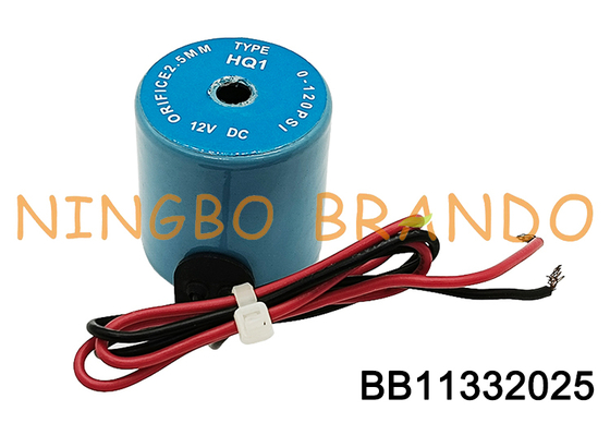 12 V bobine électromagnétique normalement fermée pour soupape de purification d'eau RO
