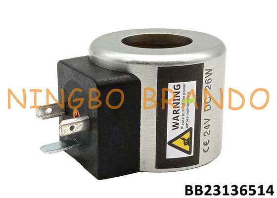 Bobine d'électrovanne hydraulique 24VDC 26W pour excavatrice Foton Lovol FR60