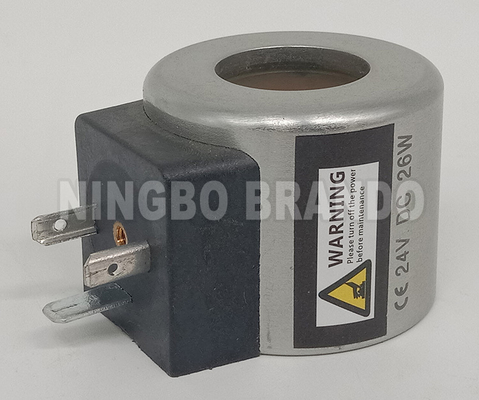 Bobine d'électrovanne hydraulique 24VDC 26W pour excavatrice Foton Lovol FR60
