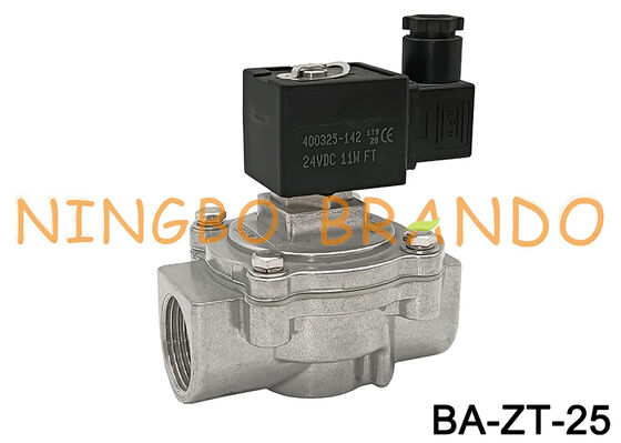 1'' Straight Through Dust Collector Pulse Jet Valve 24VDC 110VAC 220VAC