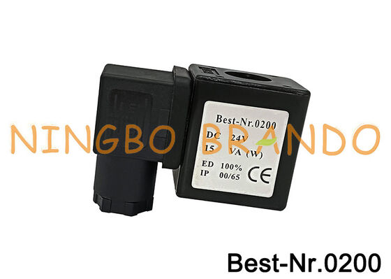 Réf. 0200 DIN43650A Bobine d'électrovanne 24VDC 24V DC24V